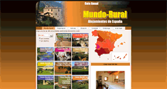 Desktop Screenshot of mundo-rural.com